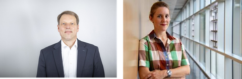 Zu sehen sind Stefan Bach und Dominika Langenmayr 