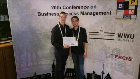 Auszeichnung mit Best Paper Award bei einer Konferenz