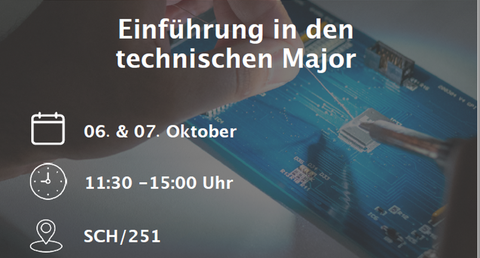 Einführung technischer Major