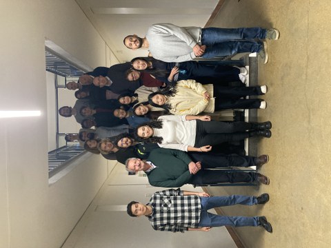 Zu sehen sind Teilnehmer der Welcome Reception für den Master PIE 