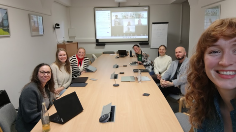 Zu sehen sind Mitglieder der Organization and Management Group 