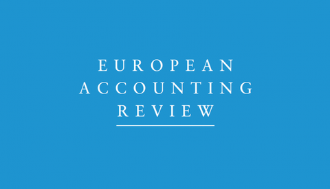 Zu sehen ist das Journal European Accounting Review