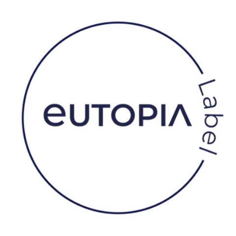 Zu sehen ist das EUTOPIA Label