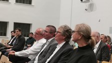 Zu sehen ist das Auditorium im Festsaal