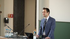 Prof. Dr. Peter Schäfer bei seiner Antrittsvorlesung