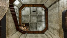 Wendeltreppe im Uhrenturm