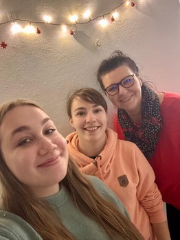 Selfie vom Orga-Team