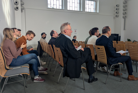 Zu sehen sind Teilnehmer:innen des Sächsischen Doktorandenworkshops in Produktion und Logistik
