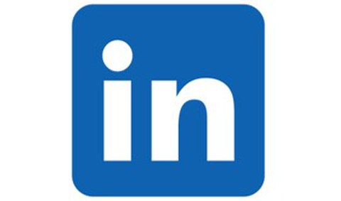 Man sieht das Logo von LinkedIn