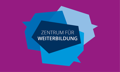 Man sieht das Logo des Zentrum für Weiterbildung