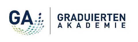 Zu sehen ist das Logo der Graduiertenakademie zu sehen