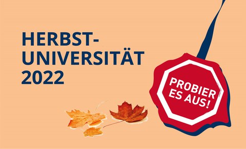 LOgo der Herbstuniversität 2022.