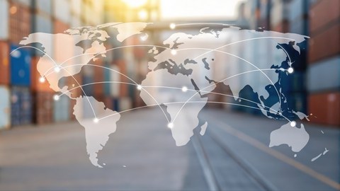 Zu sehen ist eine Weltkarte