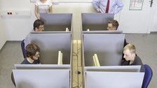 Experimentelle Studie in einem der PC-Pools der Fakultät