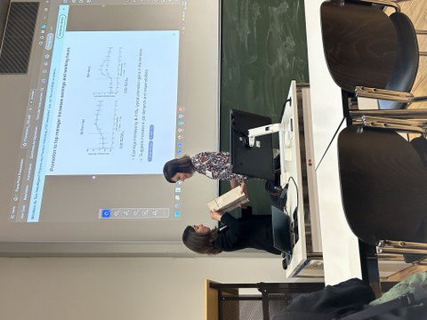 Es sind Rita Ginja und Kamila Cygan-Rehm zu sehen.
