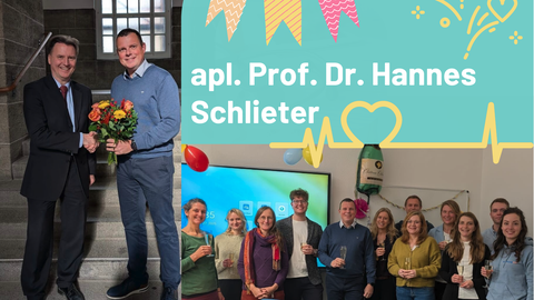 Bestellung von Hannes Schlieter zum außerplanmäßigen Professor