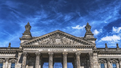 Bundestag in Deutschland