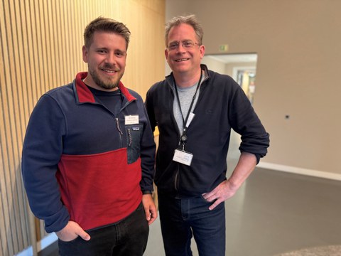 Dix Gräubig (links) und Michael Baumgartner (rechts)