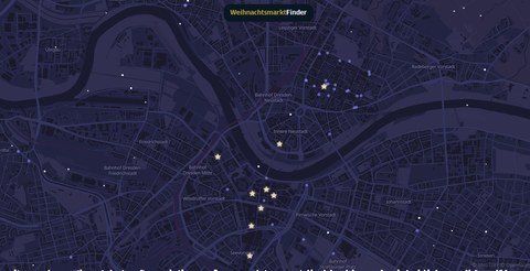 Weihnachtsmarkt-Anwendung