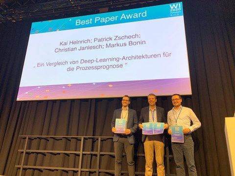 Best Paper auf der WI 2020