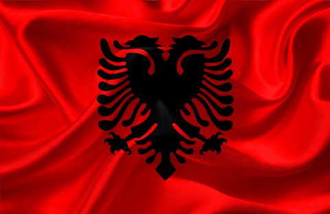 Albanische Flagge