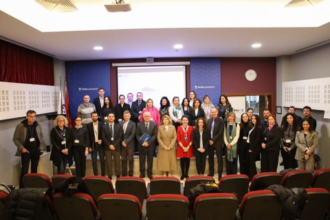 Project consortium and delegates of the EU and the Eramus program