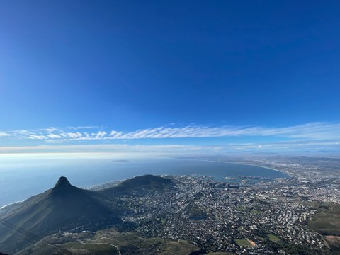 Blick vom Tafelberg