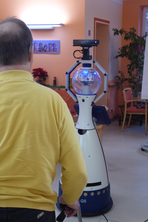 Robotic assistive system in practical use