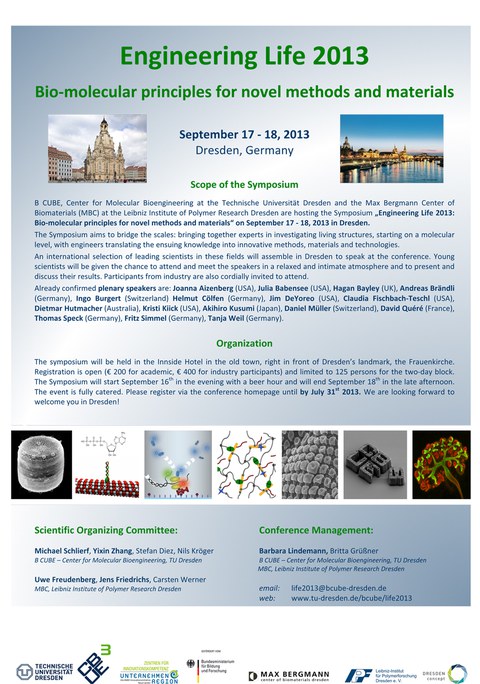 2013- Bio-­molecular principles for novel methods and materials