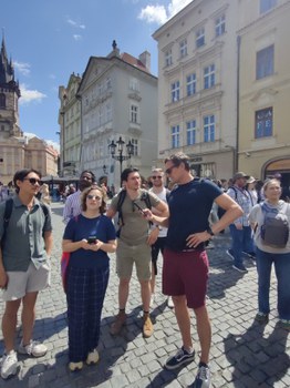 lab outing Prague, 2025