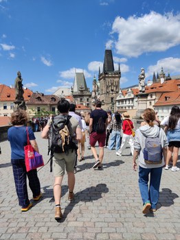 lab outing Prague, 2025