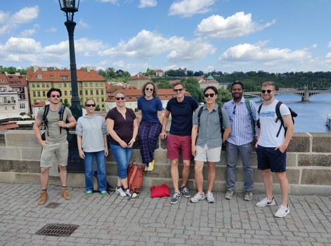 lab outing Prague, 2025