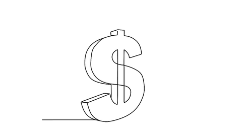 A dollar sign