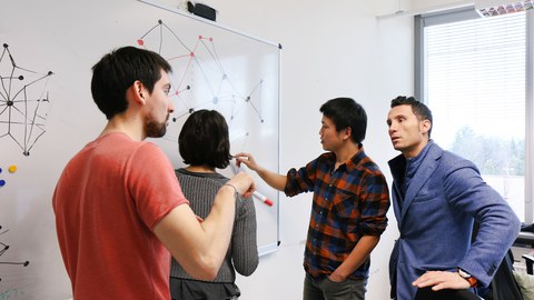 Members of Dr. Carlo Vittorio Cannistraci's research group