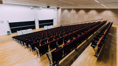 Empty seminar room