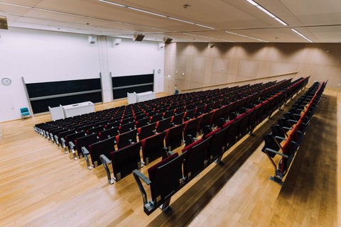 Empty seminar room