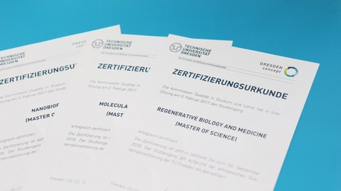  Systemakkreditierung der TU Dresden bescheinigt Qualität der Lehre an BIOTEC und CRTD