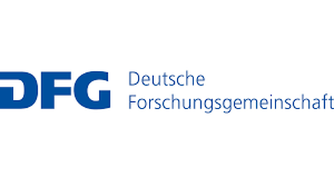 The picture shows the Logo of the DFG - Deutsche Forschungsgemeinschaft