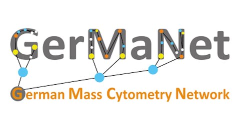 The picture shows the LOGO of the German Mass Cytometry Network