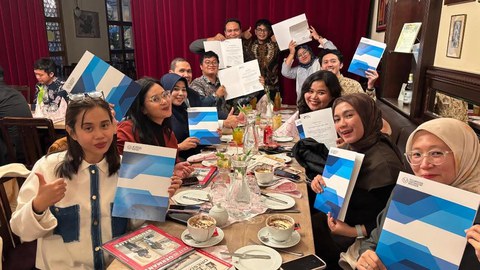 Bild von den Indonesischen Stipendiaten