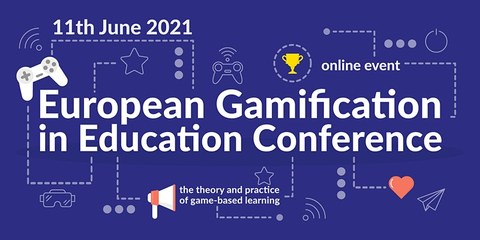 Onlinebanner der European Gamification in Education Conference