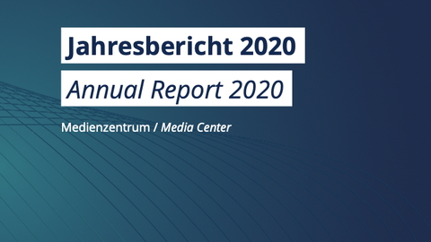 Cover des Jahresberichtes 2020