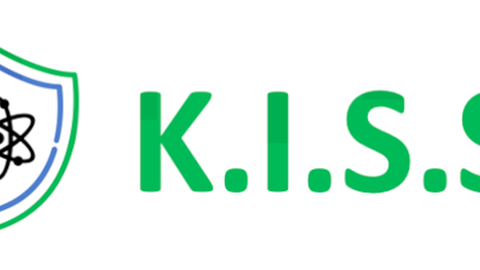 Kiss Logo mit mehr Rand