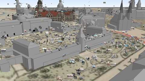 Screenshot des UrbanHistory4D