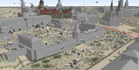 Screenshot des UrbanHistory4D