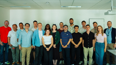 Teilnehmende des internationalen Hackathons im Open Science Lab der SLUB Dresden