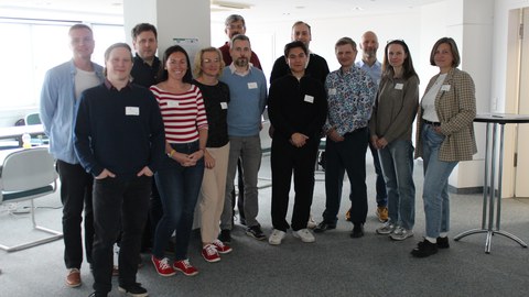 Das Projektkonsortium beim Auftakt in Dresden