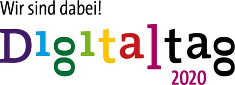 buntes Logo Digitaltag 2020 wir sind dabei