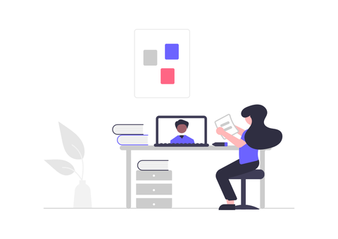 Undraw Online Learning