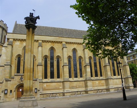 London, Temple-Church, Chor des 13. Jh.s